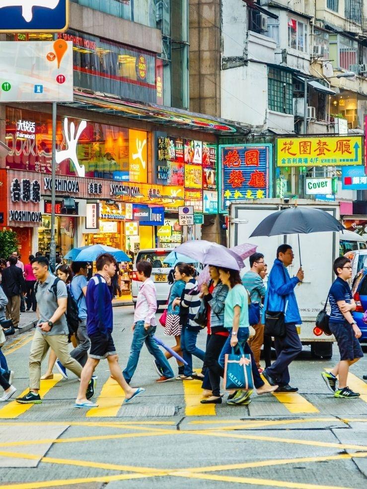 Průzkum trhu v Hongkongu
