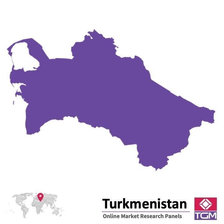 Online panel v Turkmenistánu |  Průzkum trhu v Turkmenistánu