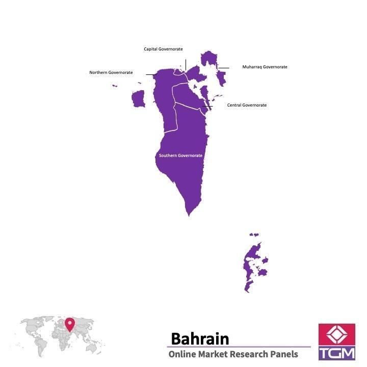 Online panel v Bahrajnu |  Průzkum trhu v Bahrajnu