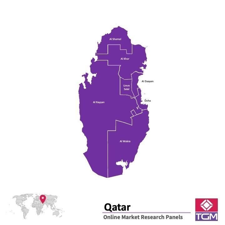 Online panel v Kataru |  Průzkum trhu v Kataru
