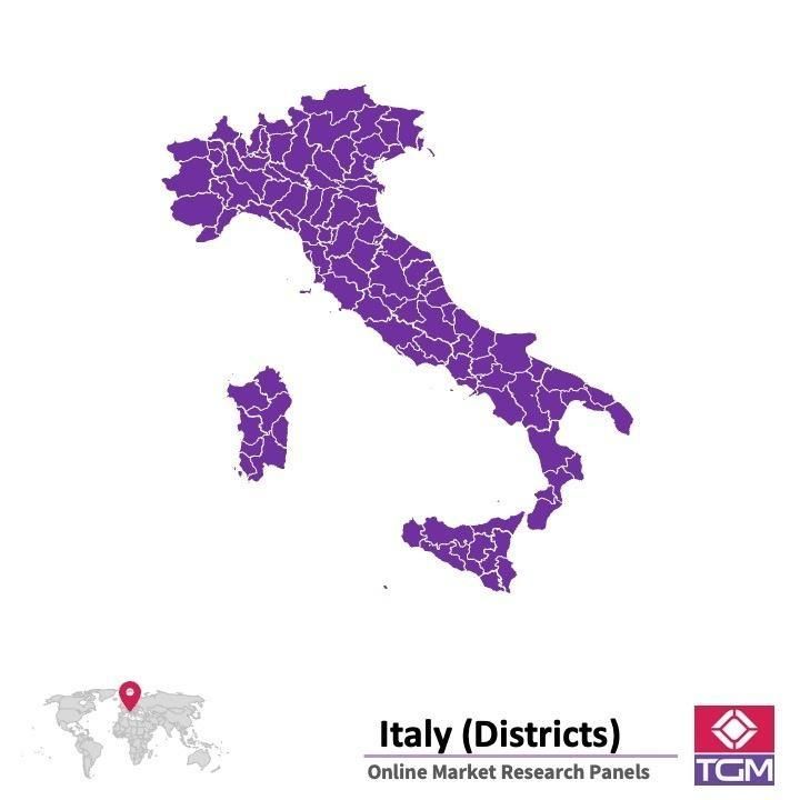 Online panel v Itálii |  Průzkum trhu v Itálii