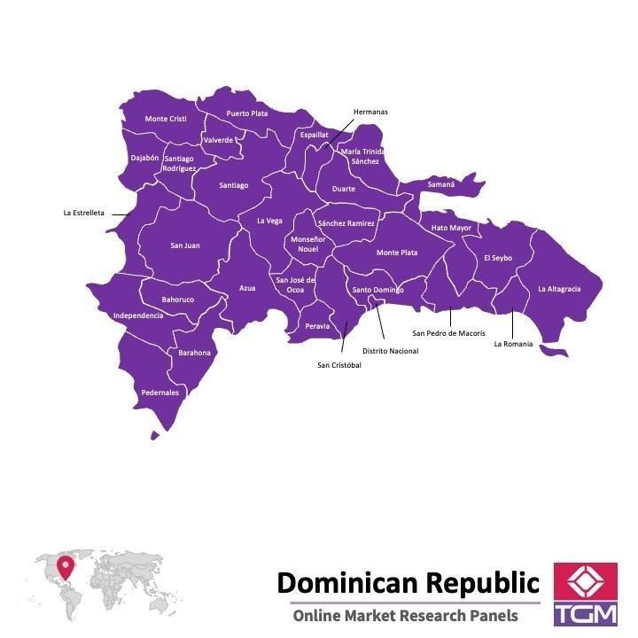 Online panel v Dominikánské republice |  Průzkum trhu v Dominikánské republice