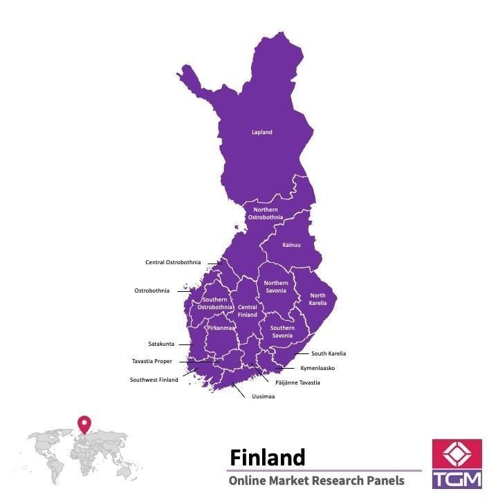 Online panel ve Finsku |  Průzkum trhu ve Finsku